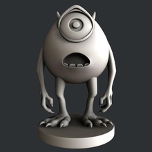 statua di animazione art 3dmodels la stampante magia artcam aspire vcarve 3d print model - Mito3D