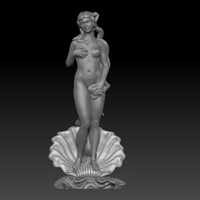 statua nascita Venere arte Afrodite decorazione collezione figura 3d print model - Mito3D
