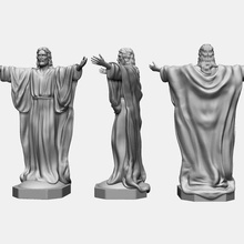 heykel İsa kurtarıcı 3d Yazdır boya 3d print model - Mito3D