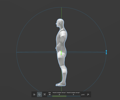 estatua humanoide menuelo 3d print model - Mito3D