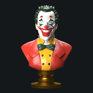 Statue Joker Schläger Arkham Sammlung 3dmodel Drucken 3d Harz 3d print model - Mito3D