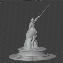 statue kavatch elder scrolls oblivion art sculpture game dnd 3d print model - Mito3D