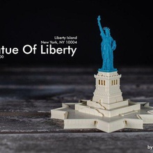statue liberty 11000 1700 architecture buildings structures usa statueofliberty sculpture nyc monument landmarks lady figurine figurative 3d print model - Mito3D