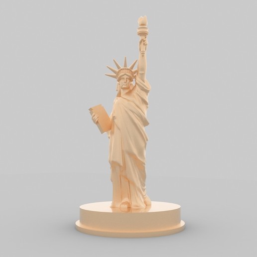 statue liberty art 3D print model - Mito3D