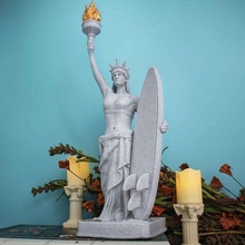 statue liberty incense holder 3d print model - Mito3D