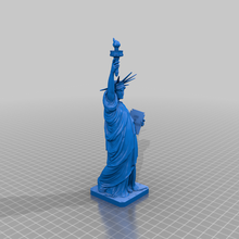statue liberty national monument art famous france lady york usa sculptures 3d print model - Mito3D