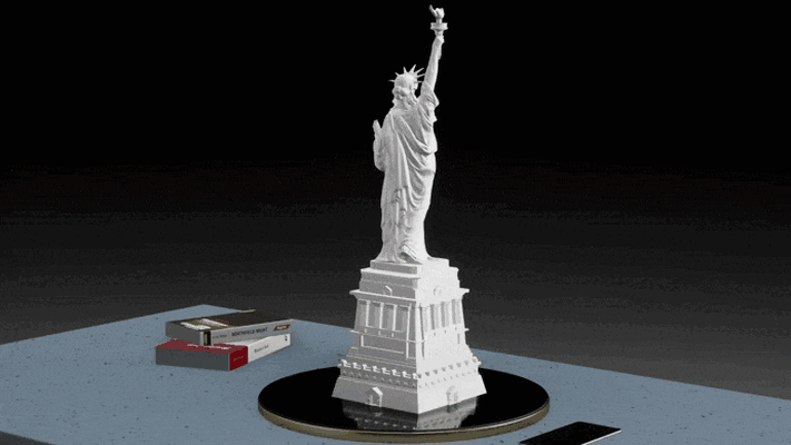 estatua of libertad estados unidos arquitectura monumentos york paisaje modeling3d modelos three dimensional histórico réplicas virtual digital designs3d representacionesdigitales monumental edificios 3d print model - Mito3D