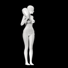 statua pichet arte 3d print model - Mito3D
