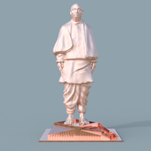 statue unity base - sardar vallabhbhai patel architecture fugurine sculpture sculptor rss bjp india gujrat statueodunity 3d print model - Mito3D