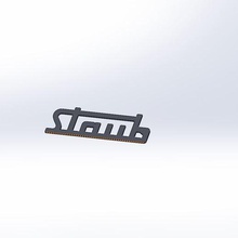staub-logo-badge verschiedene staub bei der Gartenarbeit tiller ppx 3d print model - Mito3D