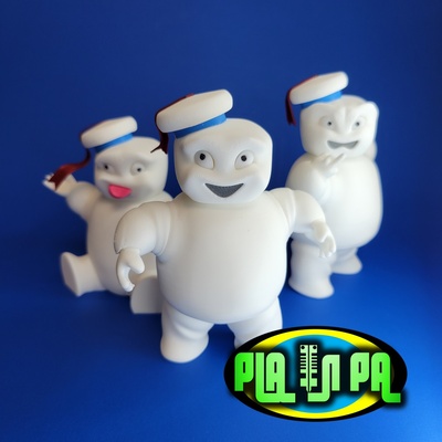 fique puft mini's multiparte multi fantasma busters mini winston caça fantasmas 3d print model - Mito3D