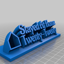 stayed 2020 customized sweeping 2-line office 3d print model - Mito3D