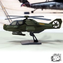 furtividade helicóptero aeronave comanche apache brinquedo ataque 3d print model - Mito3D