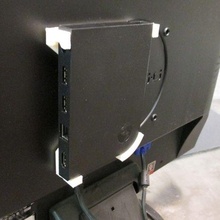 Dampf Verknüpfung montieren Monitor vesa vesa100 100 Videospiel Videospiele Video Spiel Spiele Elektronik 3d print model - Mito3D