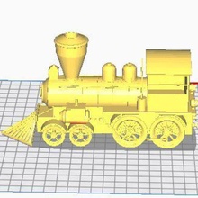 steam train various 3d print model - Mito3D