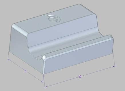 cubierta vapor muelle 3d print model - Mito3D