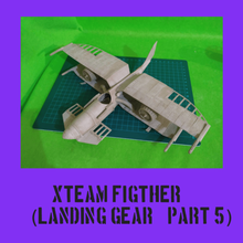steampunk biplano parte 5 jogo modelkit modelo avião palne bipalne starwars xwing livre suporta 3d print model - Mito3D