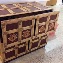 steampunk drawer unit home cabinet retro filing 3d print model - Mito3D