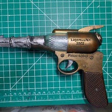 steampunk energy gun 3d print model - Mito3D