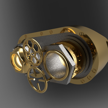 Steampunk Brille Mode Cosplay 3d print model - Mito3D