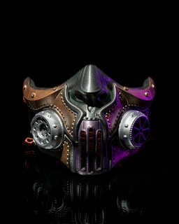 steampunk mask Game game 3d print model - Mito3D