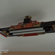 steampunk odyssée luminaire au plafond la maison industrielle de lampe l'éclairage 3d print model - Mito3D