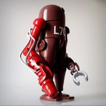 steampunk robô jogo o design futuro ficção científica 3d print model - Mito3D