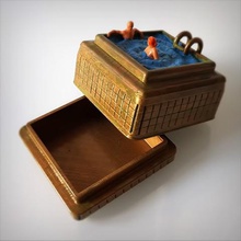 steampunk kutusunu yüzme ev stall depolama konteyner 3d print model - Mito3D