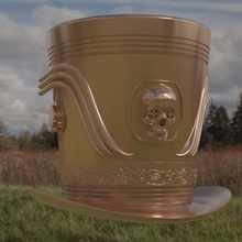 steampunk con sombrero de copa art 3d print model - Mito3D