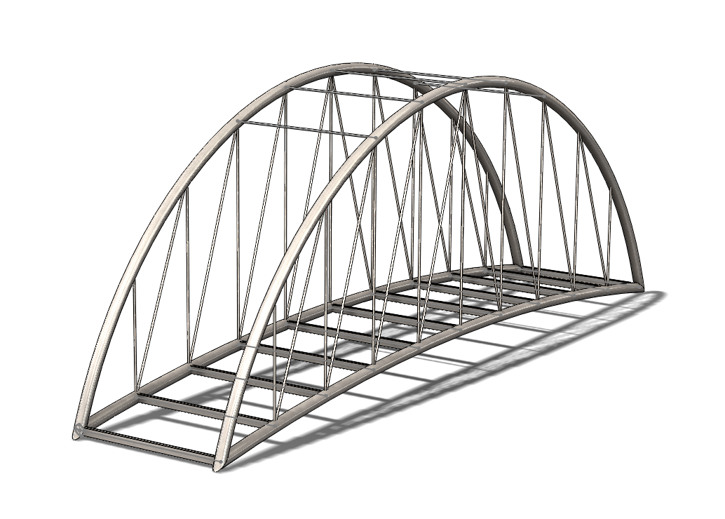 acier pont 3D print model - Mito3D