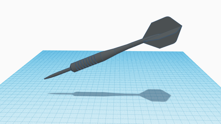 steel dart darts dartboard steeltip 3d print model - Mito3D