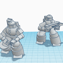 steel rangers space dwarves 3d print model - Mito3D