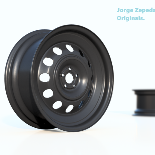 Stahl Rand rc Wagen Auto Rad Reifen Rahmen Modellieren Enthusiast Hobby DIY Automobil Design Ingenieurwesen 3D print model - Mito3D