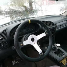 steering wheel 350mm gadget mechanical automotive diy tech car 3d print model - Mito3D