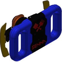 steering wheel formula sae - team sale racing brazil tool senna volante 3d printing 3d print model - Mito3D
