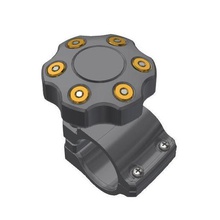 steering wheel knob - russian roulette suicide spinner various fidget handicap handle automotive 3d print model - Mito3D