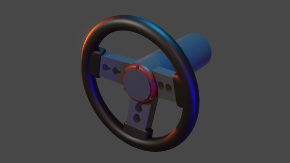 steering wheel retro style hotwheels 3d print addendum custom model tuning 1 64 matchbox 3d print model - Mito3D