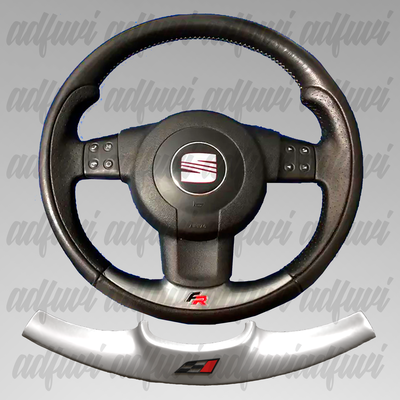 steering wheel trim seat cupra altea leon ibiza cordoba freetrack toledo weel fr 290 tdi sdi 19 3d print model - Mito3D