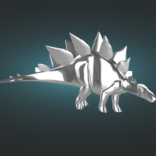 estegosaurio 3d print model - Mito3D