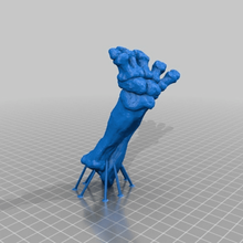 stegosaurus footprint - tree supports archeology dinosaur sculptures 3d print model - Mito3D