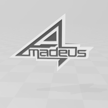 steins gates 0 amadeus pines takı rozet oyun 3d print model - Mito3D