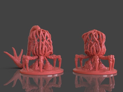 stellar devourer leviathan sculpture miniature lovecraft tentacles figurine scifi space monster creature 3d print model - Mito3D