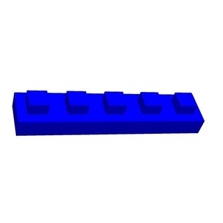 tige brix 4 4x5 1 géométrie jouet math tessellation 3d print model - Mito3D