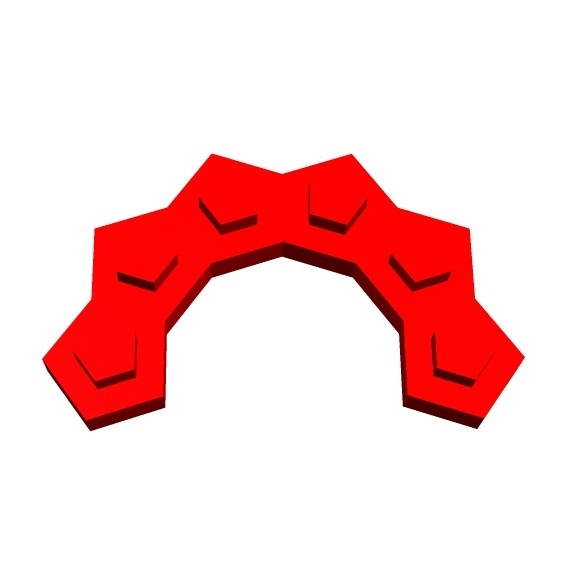 stem brix 5 5x6 1 geometry toy math tessellation 3D print model - Mito3D