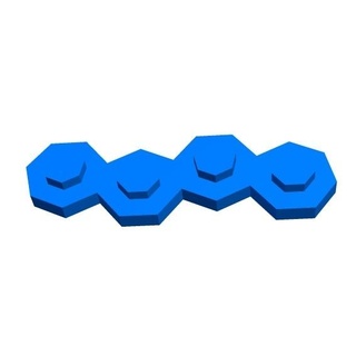 tige brix 7 7x4 4 géométrie jouet math tessellation 3d print model - Mito3D