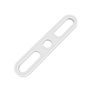 stemfie - braces - straight - slotted - ends - round ends  3d print model - Mito3D