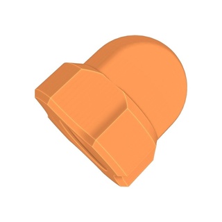 stemfie - fasteners - nuts - threaded - cap nuts  3d print model - Mito3D