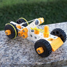 stemfie lastik bant odaklı bir araba oyun stemfie3d sps-000001 stemfie3dproject playset oyuncak oyuncaklar meccano lego mekanik 3d baskı inşaat ayarlayın 3d print model - Mito3D