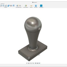 Stempel carimbo escritório equipamento ferramenta 3d print model - Mito3D