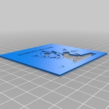 stencil matic Sanat özelleştirilmiş araçlar 3d print model - Mito3D